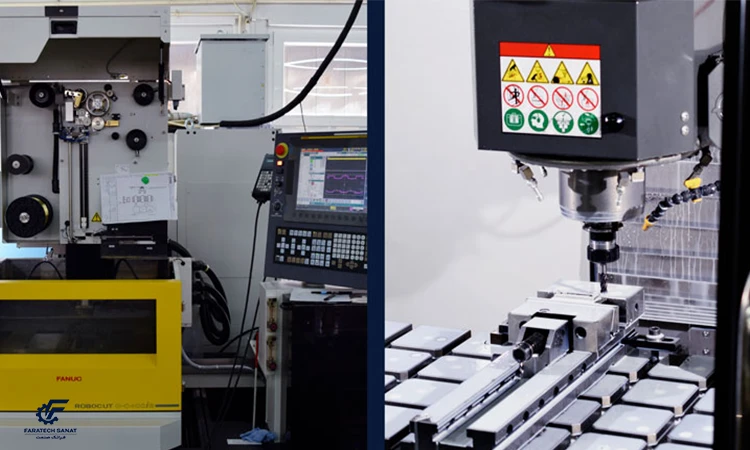 مقایسه ماشینکاری CNC و EDM