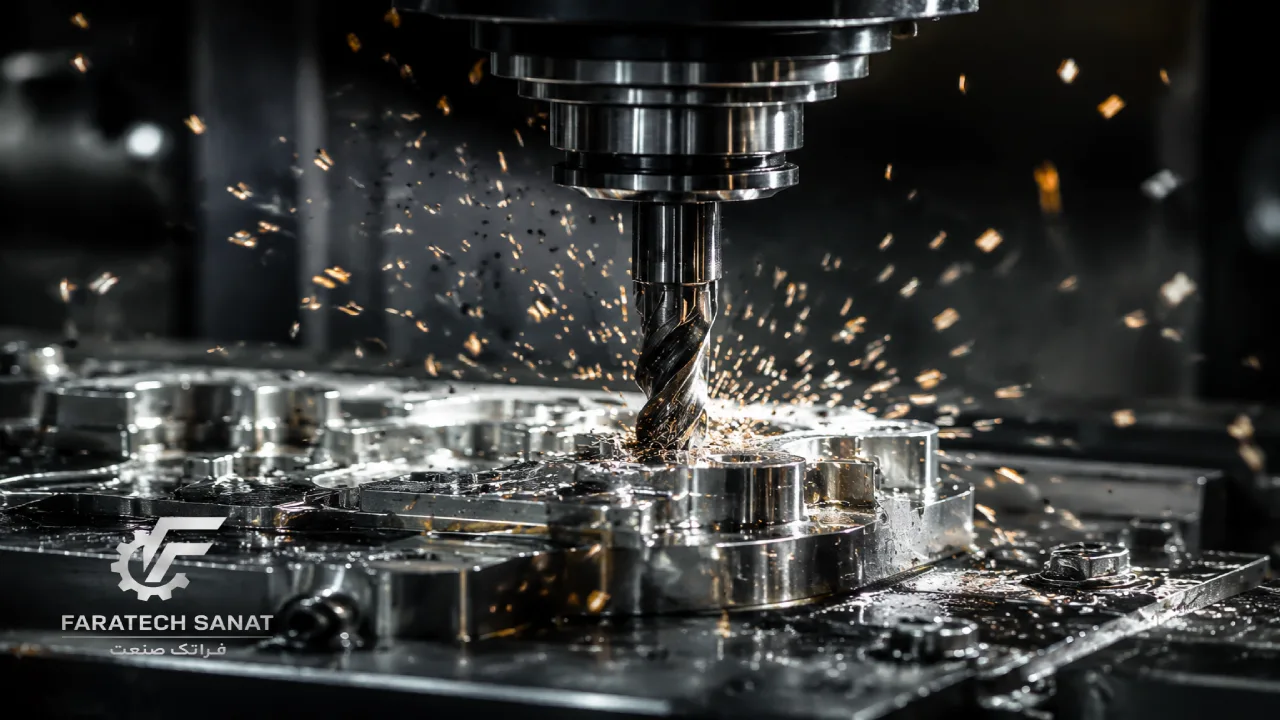بررسی تاثیر تیراژ بالا در کاهش قیمت تمام شده خدمات فرز CNC و ماشین کاری فلزات